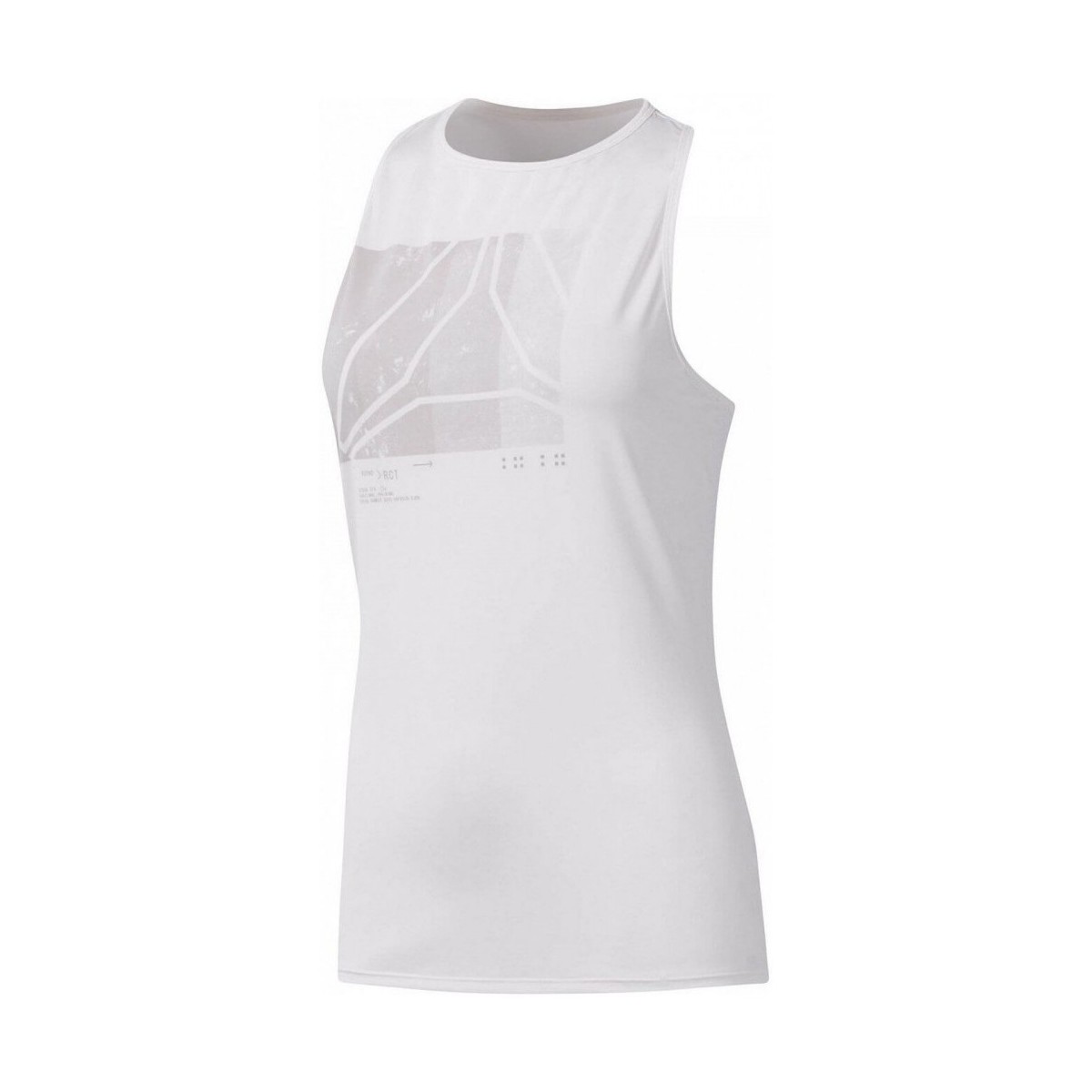 Vêtements Femme Débardeurs / T-shirts sans manche Reebok Sport Os Ac Graphic Tank Blanc