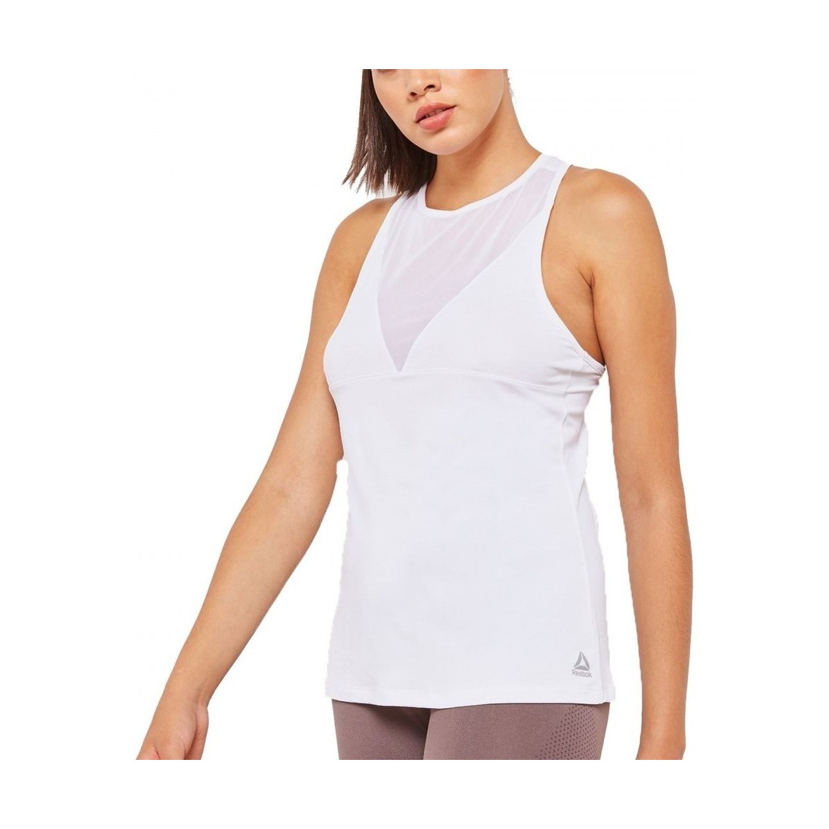 Vêtements Femme Débardeurs / T-shirts sans manche Reebok Sport Activchill Blanc
