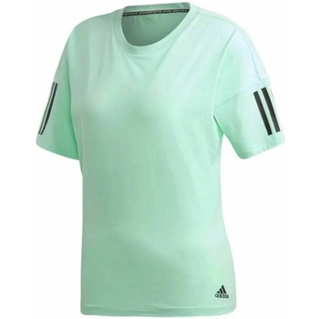 Vêtements Femme T-shirts & Polos adidas Originals 3 Stripe Casual Running Vert