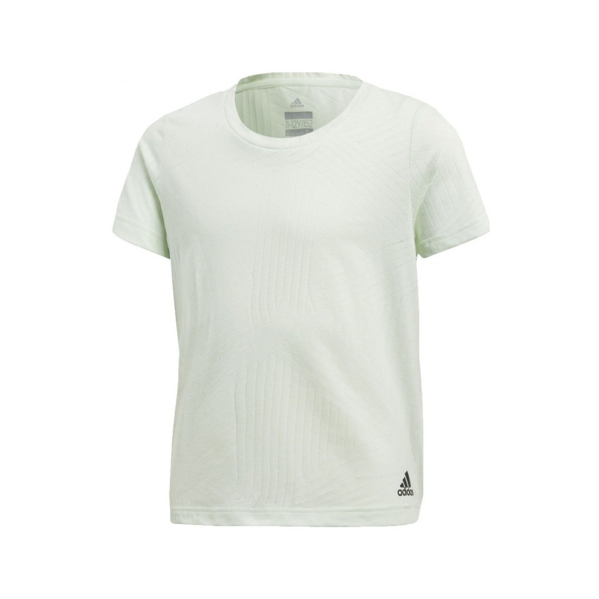 Vêtements Garçon T-shirts manches courtes adidas Originals Yg Aeroknit Tee Vert