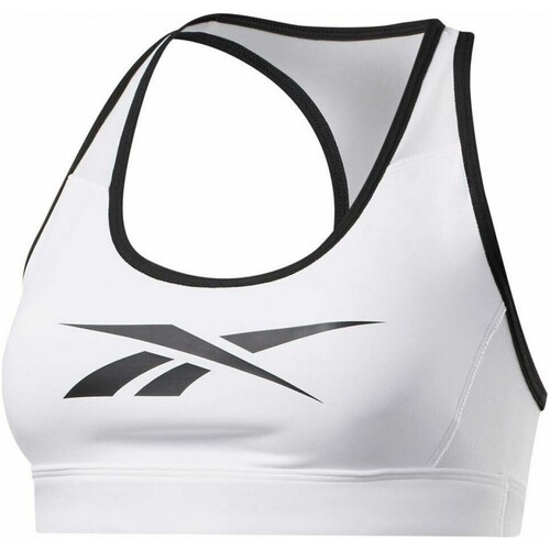 Sous-vêtements Femme Brassières Reebok product Sport S Hero Racer Pad Bra-Read Blanc