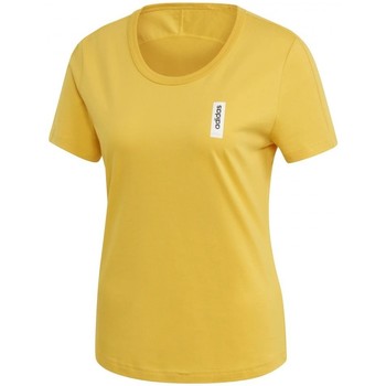 Vêtements Femme T-shirts & Polos directory adidas Originals W Bb T Jaune