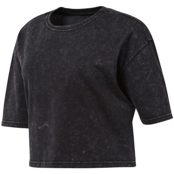 Vêtements Femme T-shirts & Polos Reebok Sport D Washed Tee Noir