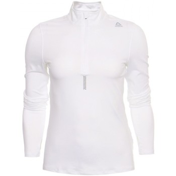 Vêtements Femme Sweats Reebok Sport Run 1/4 Zip Blanc