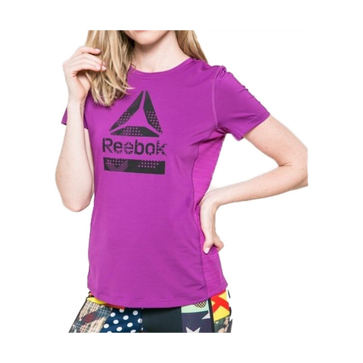 Vêtements Femme T-shirts & Polos Reebok Sport Activchill Graphic Tee Violet