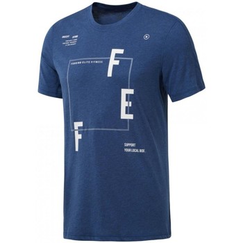 Vêtements Homme T-shirts & Polos Reebok Sport Rc Move Tee Bleu