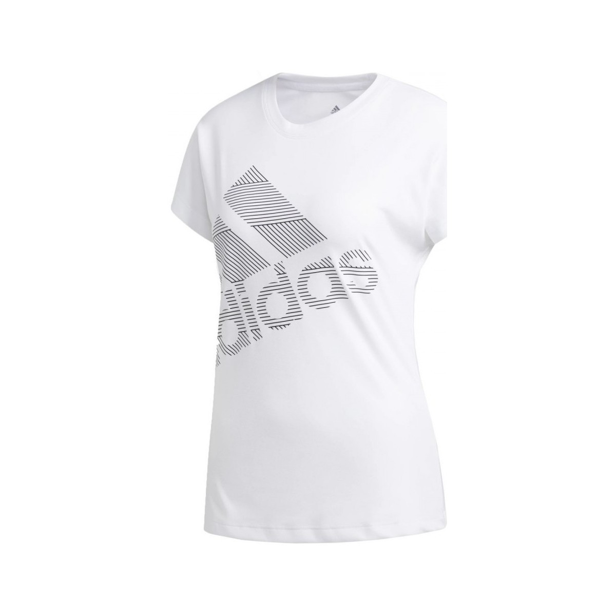 Vêtements Femme T-shirts & Polos adidas Originals Ss Bos Logo Tee Blanc