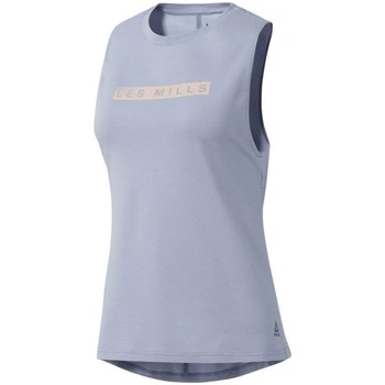 Vêtements Femme Débardeurs / T-shirts sans manche Reebok complete Sport Les MillsÂ® Performance Cotton Tank Violet