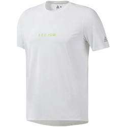 Vêtements Homme T-shirts & Polos Reebok Sport Running Elevated Tee Blanc
