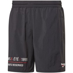 Vêtements Homme Shorts / Bermudas Reebok Sport Cl V Prin Woven Shorts Noir