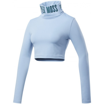 Vêtements Femme Sweats Reebok their Sport Rcpm Wom Turtle Neck Bleu