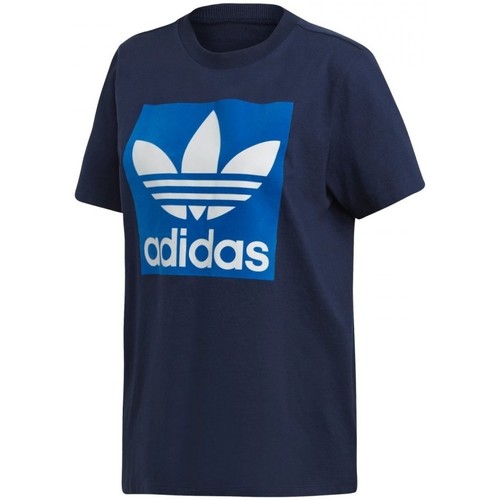 Vêtements Femme T-shirts & Polos adidas Originals Bf Tee Bleu