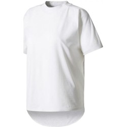 Vêtements Femme T-shirts & Polos adidas Originals Icon Tee Blanc