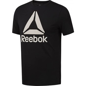 Vêtements Homme T-shirts & Sleeve Polos Reebok Sport Qqr Stacked Noir