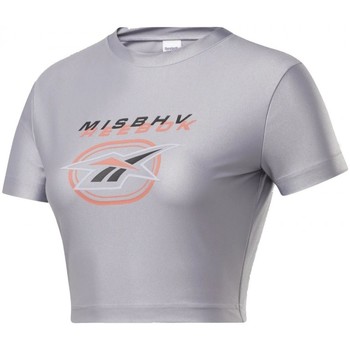 Vêtements Femme T-shirts & Polos Reebok Sport Misbhv Cropped Tee Argenté