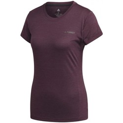 Vêtements Femme T-shirts & Polos adidas Originals W Tivid Tee Violet
