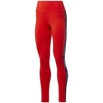 Vêtements Femme Pantalons de survêtement Reebok training Sport Te Linear Logo Ct Legging Rouge