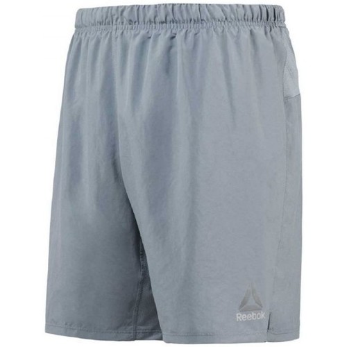 Vêtements Homme Shorts / Bermudas Reebok Zone Sport Lm 7 Inch Woven Short Gris