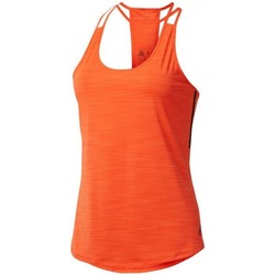 Vêtements Femme Débardeurs / T-shirts sans manche Reebok Sport Active Chill Tank Orange