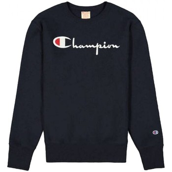 Vêtements Homme Sweats Champion Reverse Weave Script Logo Crewneck Sweatshirt Bleu
