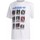 Vêtements Homme T-shirts & Polos adidas Originals Sport Card Tee Blanc