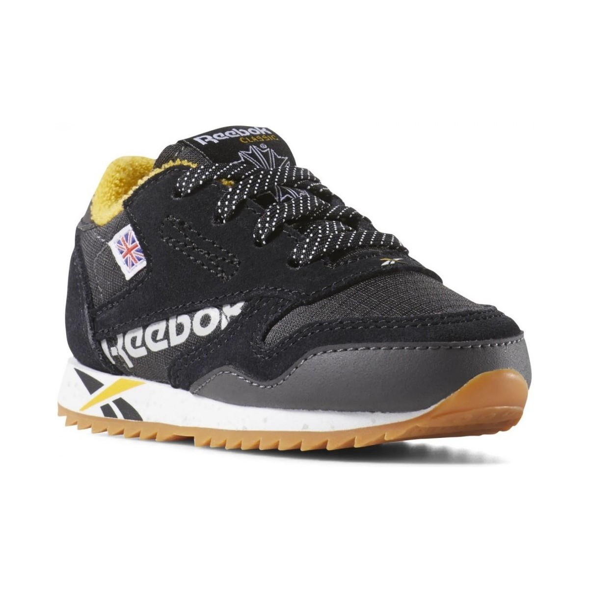 Chaussures Homme Baskets basses Reebok Sport Classic Leather Ripple Altered Noir
