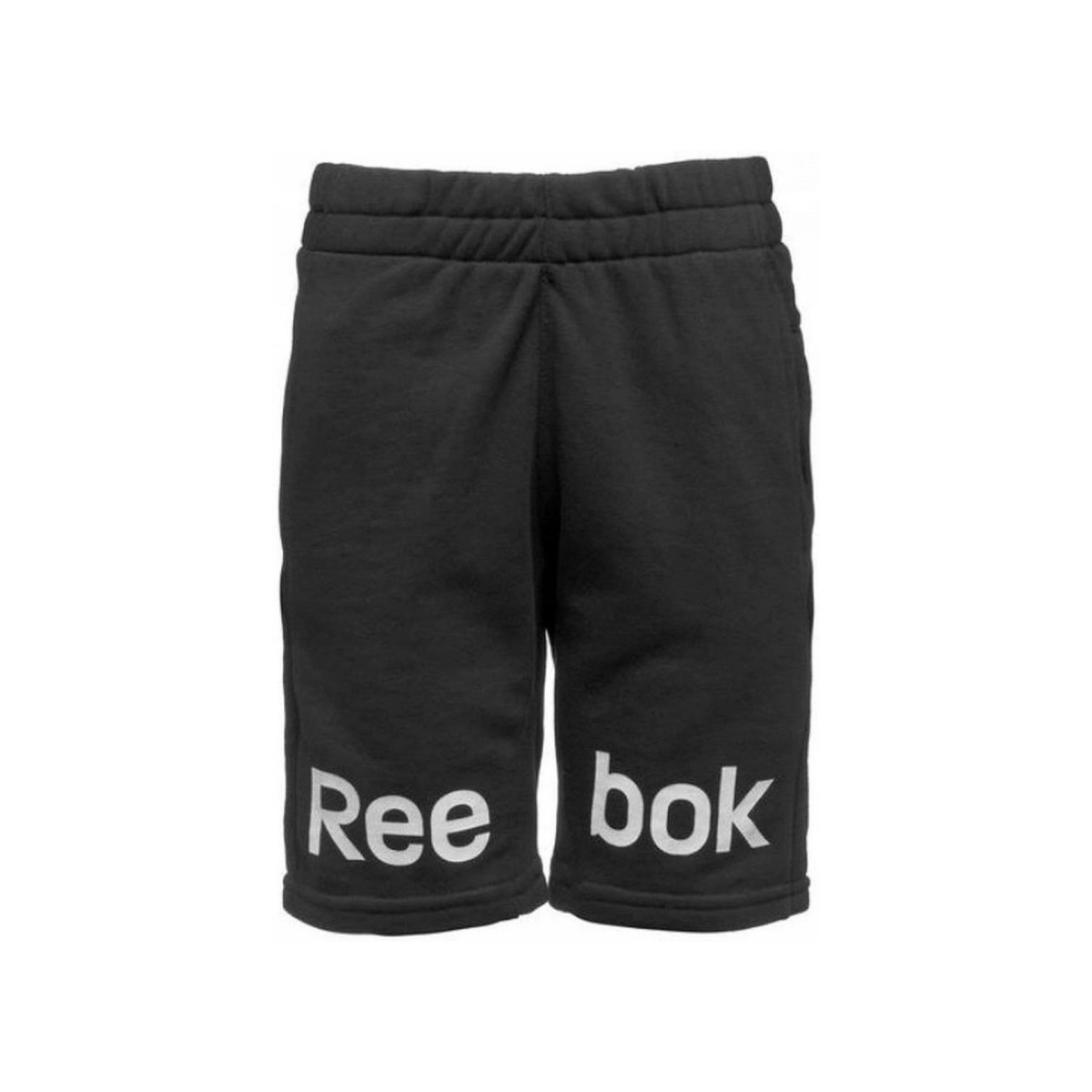 Vêtements Garçon Shorts / Bermudas Reebok Sport Logo Shorts Noir
