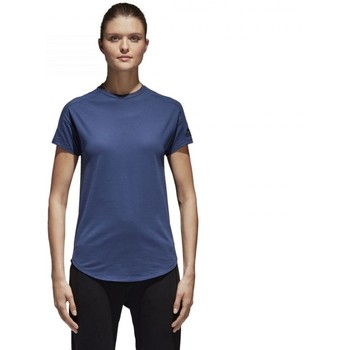Vêtements Femme T-shirts & Polos adidas Originals W Zne Tee Bleu