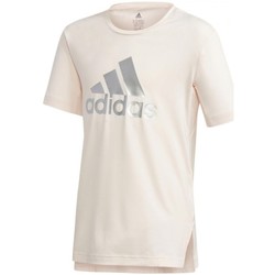 Vêtements Fille T-shirts manches courtes adidas Originals G A.R. Glam Tee Rose