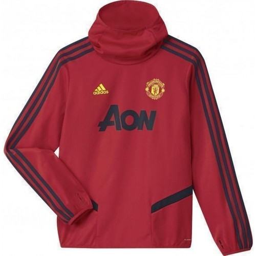 Vêtements Garçon T-shirts & Polos adidas Originals Manchester United Warm Rouge