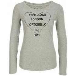 Vêtements Femme T-shirts & Polos Pepe jeans Shirt LS Gris