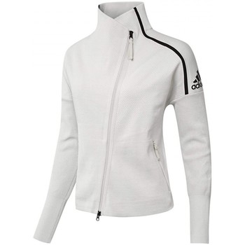 Vêtements Femme Vestes de survêtement adidas Originals ZNE Heartracer Primeknit Jacket Blanc