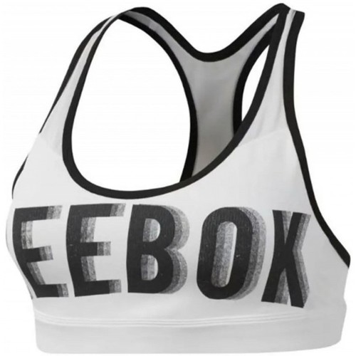 Sous-vêtements Femme Brassières Reebok Sport Hero Brand Read Blanc