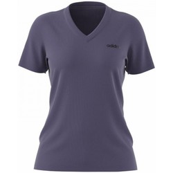 Vêtements Femme T-shirts & Polos adidas Originals W D2M Solid T Violet