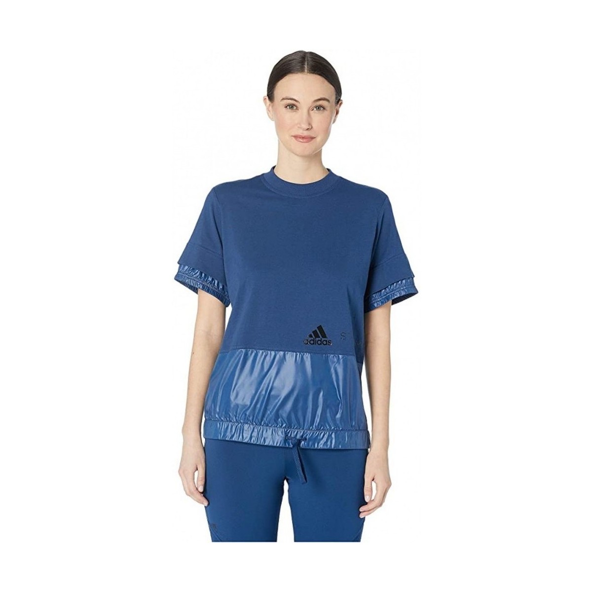 Vêtements Femme T-shirts & Polos adidas Originals Crew Tee Bleu