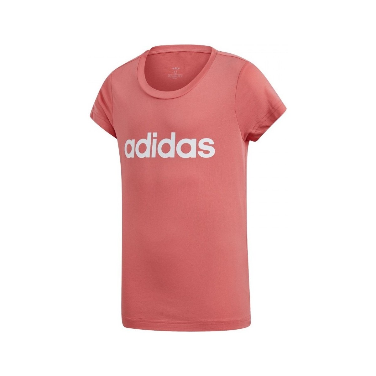 Vêtements Garçon T-shirts manches courtes adidas Originals Essentials Linear Tee Rose
