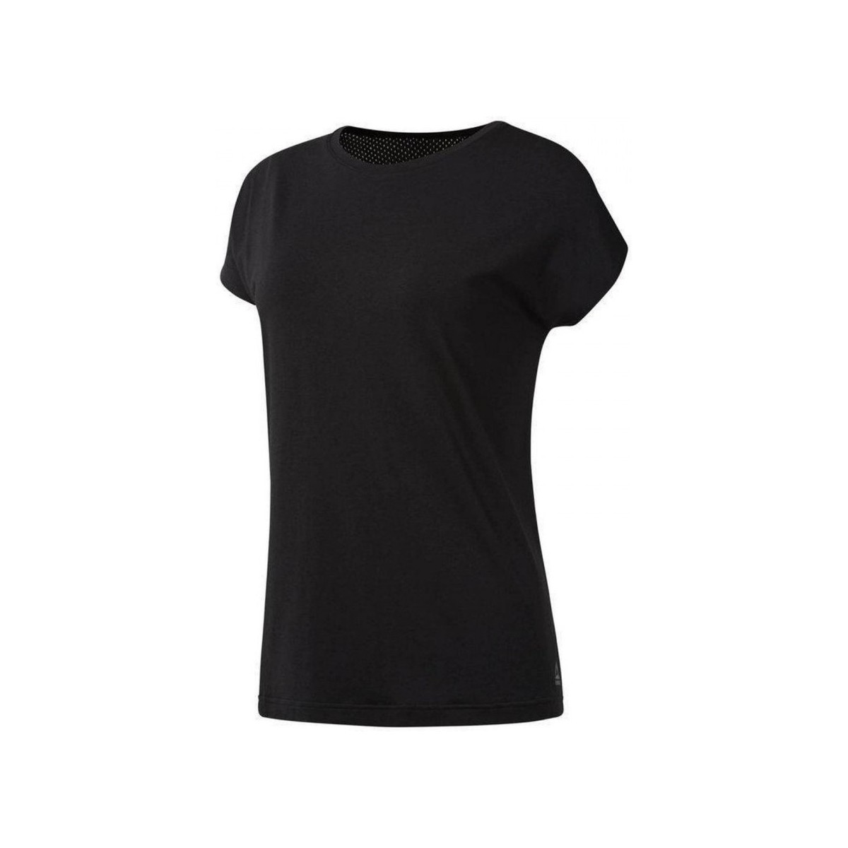 Vêtements Femme T-shirts & Polos Reebok Sport Wor Mesh Panel Tee Noir