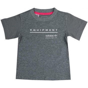 Vêtements Garçon T-shirts manches courtes adidas Originals EQT Tee Gris
