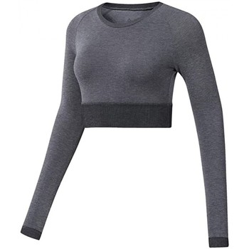 Vêtements Femme Spodnie Reebok Sweatshirt Met Capuchon Spodnie Reebok Sport Studio Nature X Tights Gris