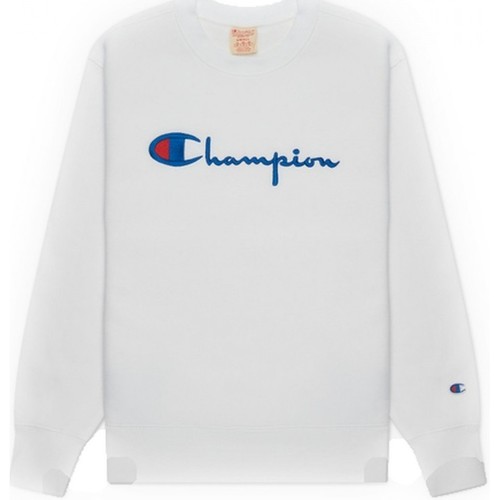 Vêtements Femme Sweats Champion Reverse Weave Script Logo Crewneck Sweatshirt Blanc