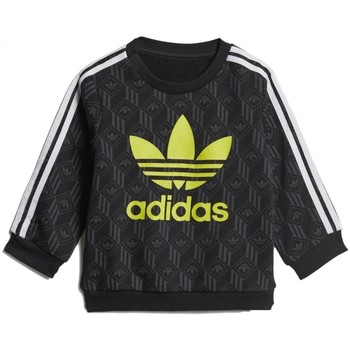 Vêtements Enfant Sutiã adidas Aeroreact Light-Support Logo preto adidas Originals Crew Set Noir