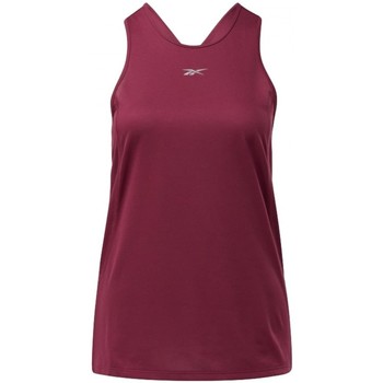 Vêtements Femme Débardeurs / T-shirts sans manche Reebok Sport Collection T-shirt med logotryk Rose