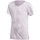 Vêtements Fille T-shirts manches courtes adidas Originals ID Lineage Graphic Violet