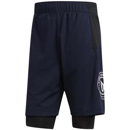 Vêtements Homme Shorts / Bermudas adidas Originals Dame 2IN1 Sho Bleu