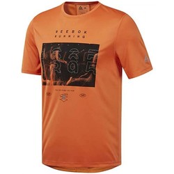 Vêtements Homme T-shirts & Polos Reebok Sport Re Run Crew Tee Orange