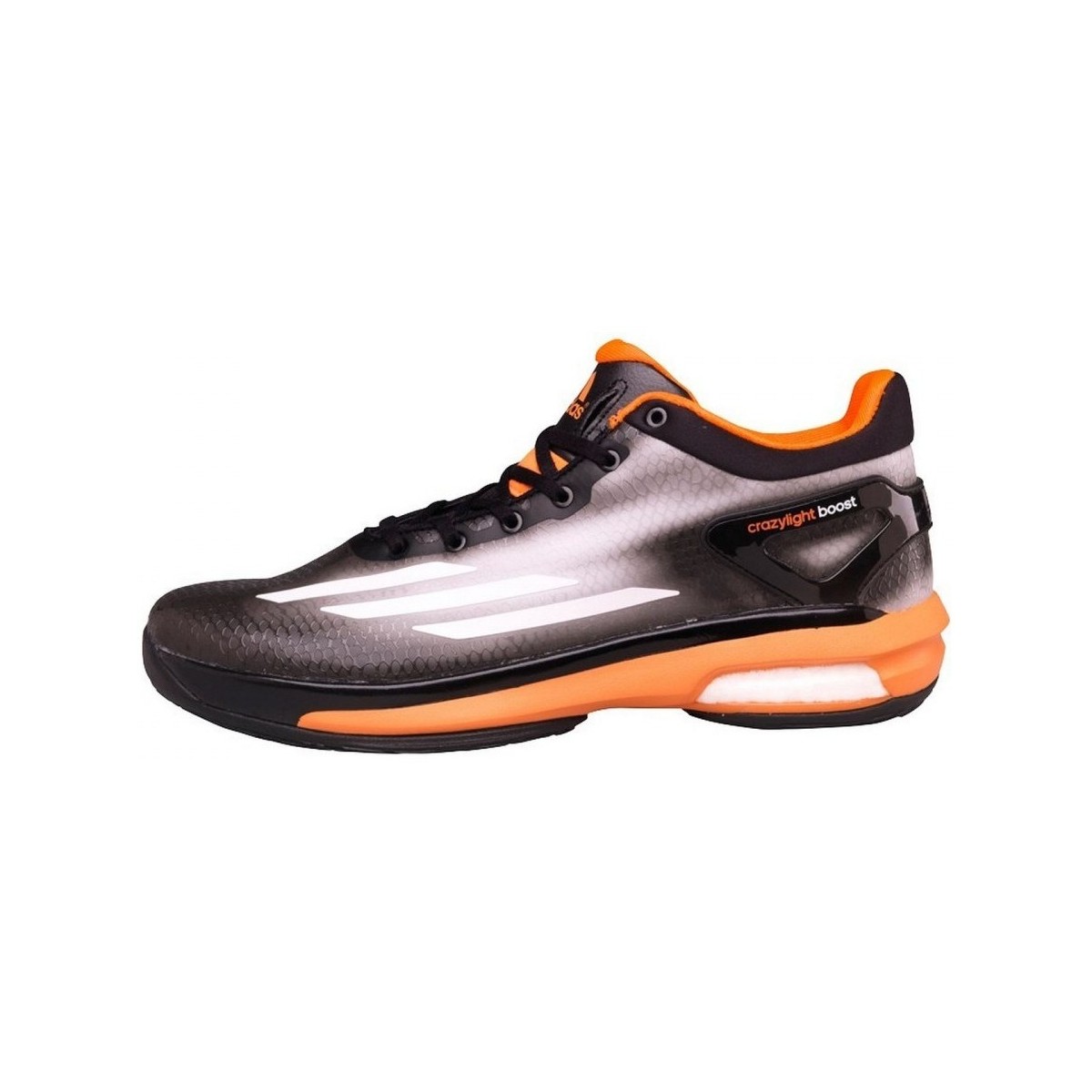 Chaussures Homme Basketball adidas Originals Crazy Light Boost Lo Noir