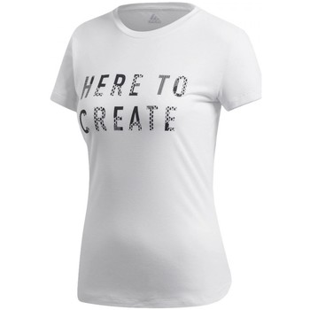 Vêtements Femme T-shirts & Polos adidas Originals Logo Tee Blanc