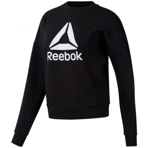Vêtements Femme Sweats dona Reebok Sport Wor Big Logo Coverup Noir