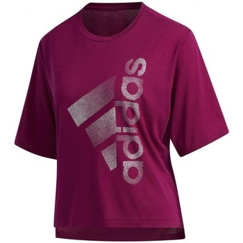 Vêtements Femme T-shirts & Polos adidas Originals adidas tiro team bag medium size shoes chart Violet