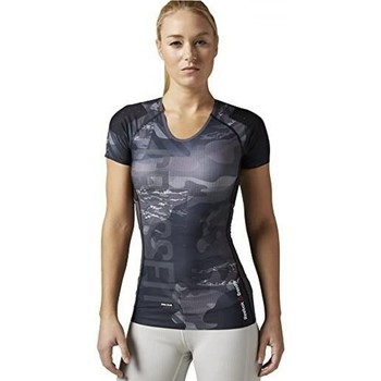 Vêtements Femme T-shirts & Polos Reebok Sport Rcf Comp Ss Gris